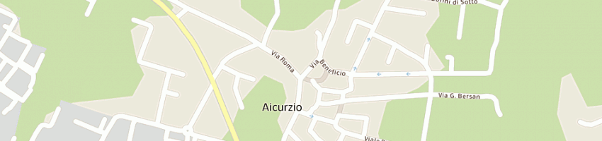 Mappa della impresa vermary a AICURZIO