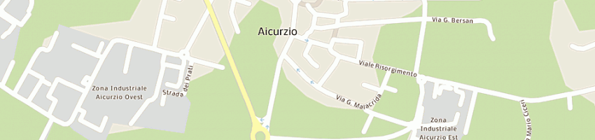 Mappa della impresa repcom srl a AICURZIO