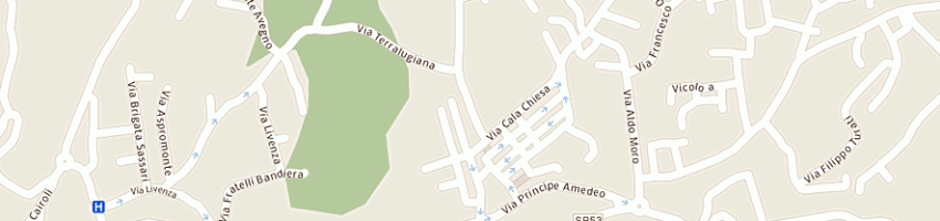 Mappa della impresa comune di la maddalena a LA MADDALENA