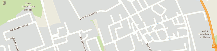 Mappa della impresa sipi srl a MELZO