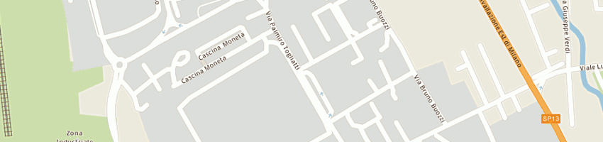 Mappa della impresa possenti maurizio srl a MELZO