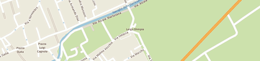 Mappa della impresa scuole a GORGONZOLA