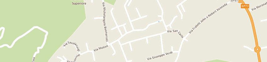 Mappa della impresa gilardi giovanni e c (snc) a VALGREGHENTINO