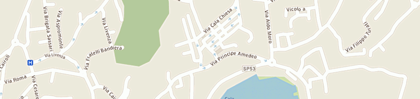 Mappa della impresa perrone mario a LA MADDALENA