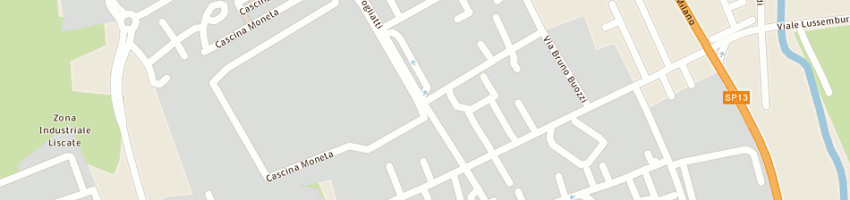 Mappa della impresa cartotecnica marte srl a MELZO