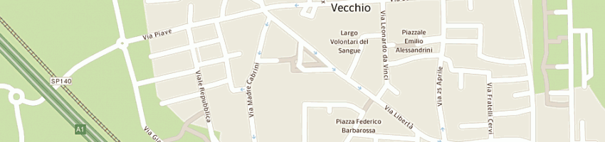 Mappa della impresa tavazzi alberto snc a LODI VECCHIO