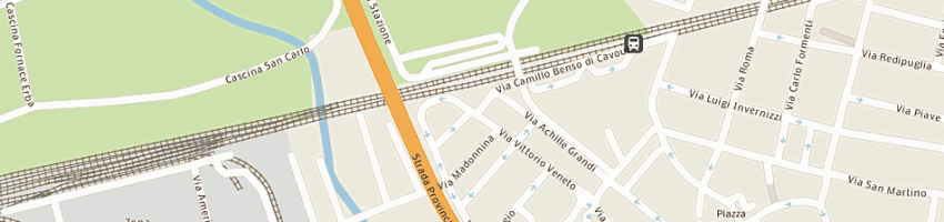 Mappa della impresa centrale snc di mercurio davide e c a MILANO