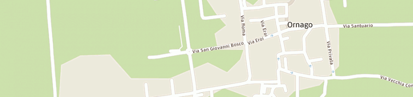 Mappa della impresa canali paolo a ORNAGO