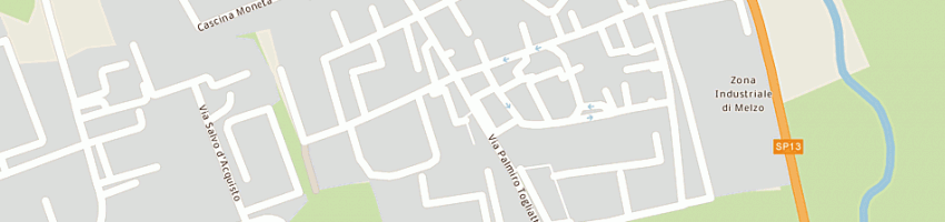 Mappa della impresa vespa srl a MELZO