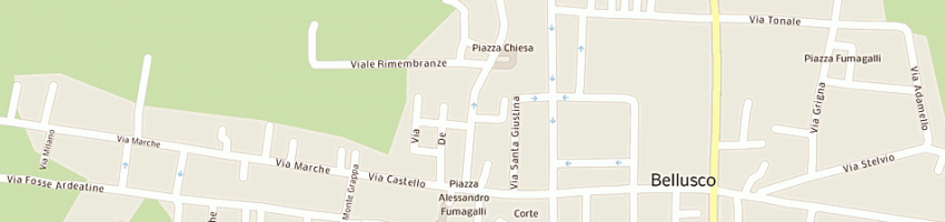 Mappa della impresa vibo di vittadello s e boscarelli l e c sas a BELLUSCO