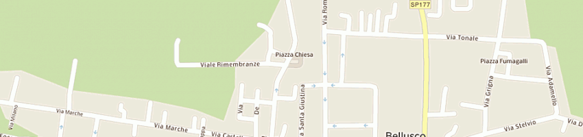 Mappa della impresa fratelli misani soc di fatto a BELLUSCO