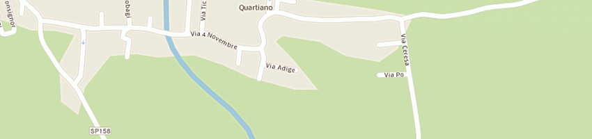 Mappa della impresa germani alberto a MULAZZANO