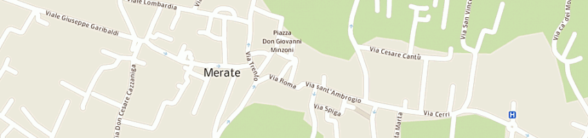 Mappa della impresa daria srl a MERATE