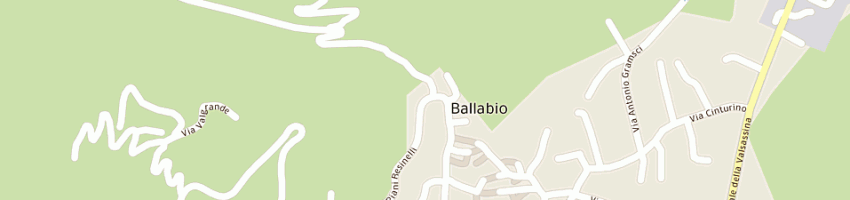 Mappa della impresa montanelli carlo a BALLABIO