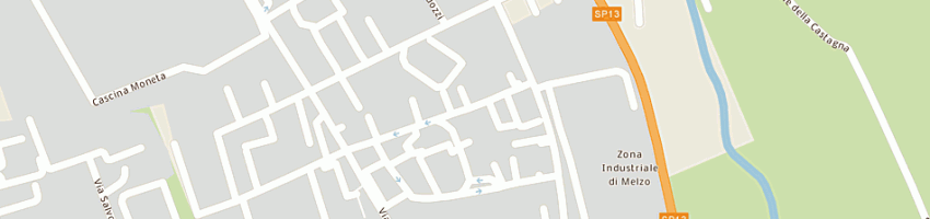 Mappa della impresa sipi srl a MELZO