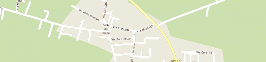 Mappa della impresa schiavi (spa) a BELLUSCO