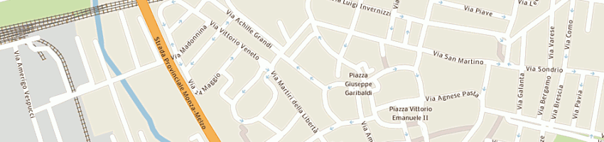Mappa della impresa centro servizi fiscali di milano srl a MELZO