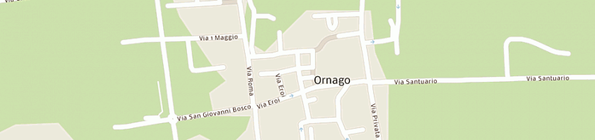 Mappa della impresa banca banca popolare di milano a ORNAGO