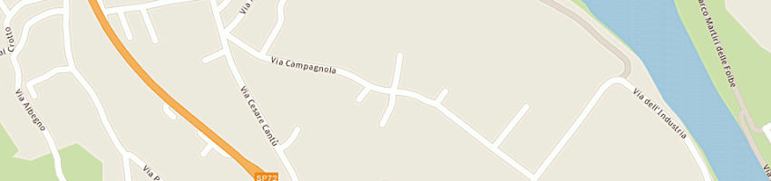 Mappa della impresa frigerio giuseppe a OLGINATE