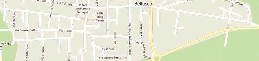 Mappa della impresa brambilla e stucchi srl a BELLUSCO