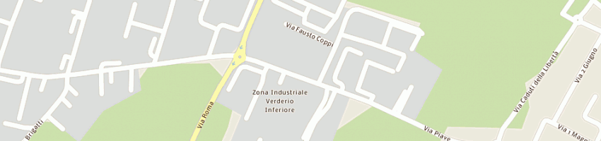 Mappa della impresa ifarcad sas di bosisio pierangelo e c a VERDERIO INFERIORE