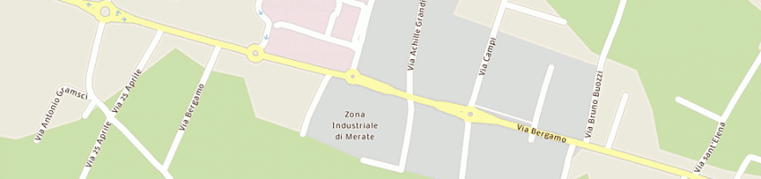 Mappa della impresa merate press di massimo e daniela cimignaghi e c (sas) a MERATE