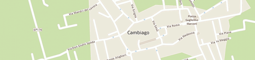 Mappa della impresa vimas srl a CAMBIAGO