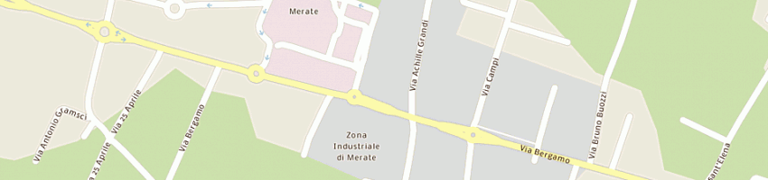 Mappa della impresa poker project srl a MERATE
