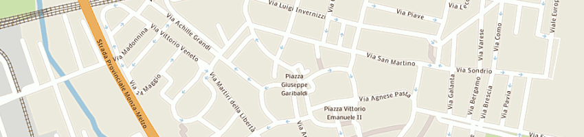 Mappa della impresa il vapore snc di mizzotti e bragalini a MELZO
