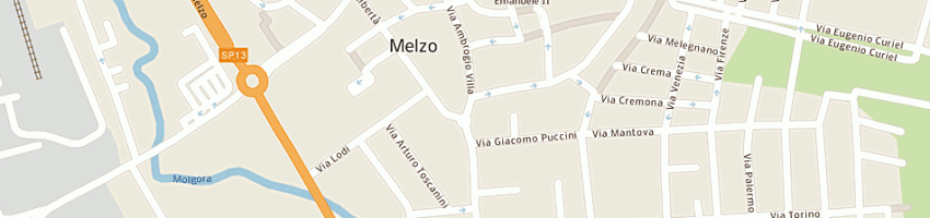 Mappa della impresa miki gioielli snc di frigatti michele e c a MELZO