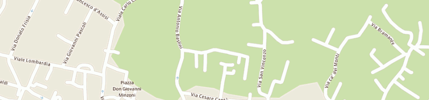 Mappa della impresa bonanomi gianpietro a MERATE