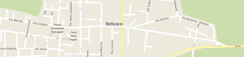 Mappa della impresa di pietra vincenza a BELLUSCO