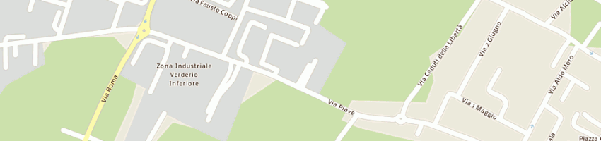 Mappa della impresa cartotecnica meratese srl a VERDERIO INFERIORE