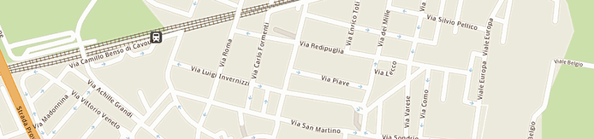 Mappa della impresa resigotti moreno a MELZO