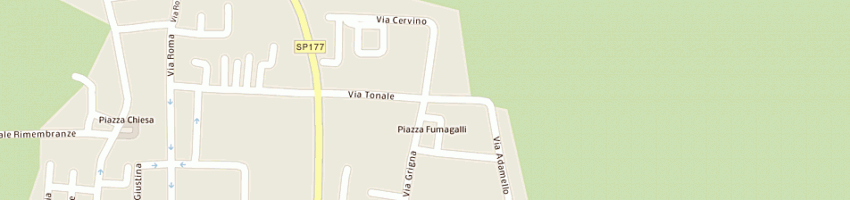 Mappa della impresa pagnoncelli guido a BELLUSCO