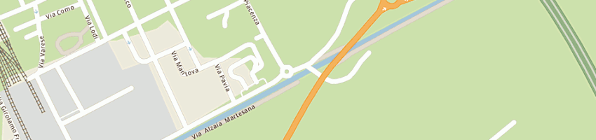 Mappa della impresa artec e c (sas) a GORGONZOLA