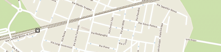 Mappa della impresa zb di gazzoni anna e c sas a MELZO