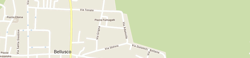 Mappa della impresa meb service di marco biffi a BELLUSCO