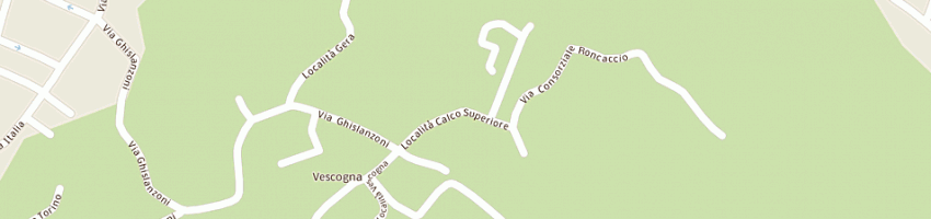 Mappa della impresa castelfranchi gian alberto a CALCO