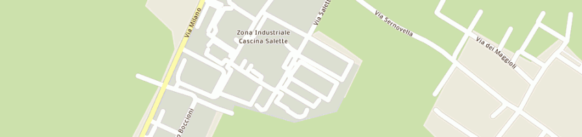 Mappa della impresa augenti illuminazione spa a VERDERIO SUPERIORE