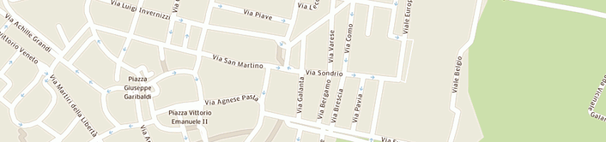 Mappa della impresa marino mariano a MELZO