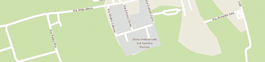 Mappa della impresa giandini davide a BORGO SAN GIOVANNI