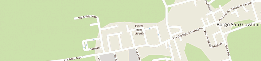 Mappa della impresa servizio e qualita' srl a BORGO SAN GIOVANNI