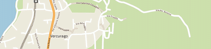 Mappa della impresa provcia lombarda dell'ordine dei chierici regolari somaschi a VERCURAGO