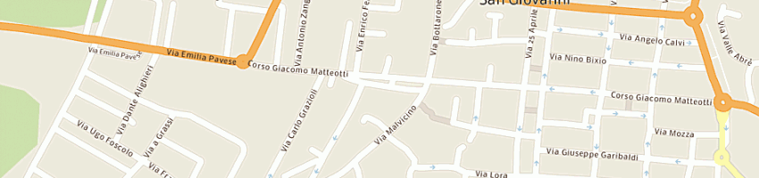 Mappa della impresa calzati carella maria cecilia a CASTEL SAN GIOVANNI