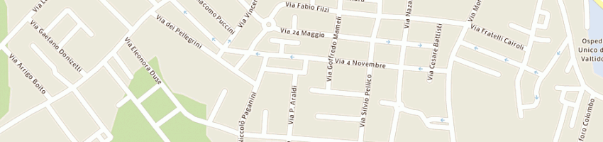 Mappa della impresa l'idraulica a CASTEL SAN GIOVANNI