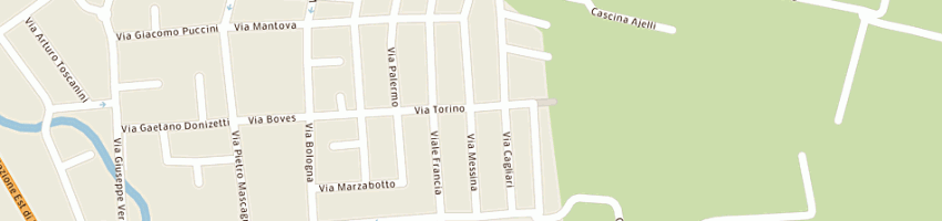 Mappa della impresa camerini enrico a MELZO