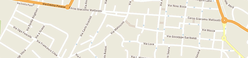 Mappa della impresa pizza vip srl a CASTEL SAN GIOVANNI
