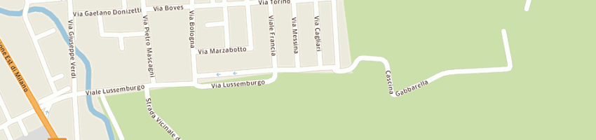 Mappa della impresa malingegno giuseppe a MELZO