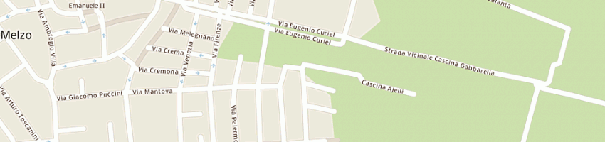 Mappa della impresa siri srl a MELZO